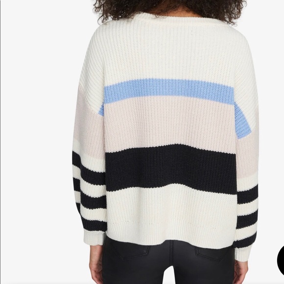 Sanctuary Striped Sweater Oversized - M - Picture 4 of 14